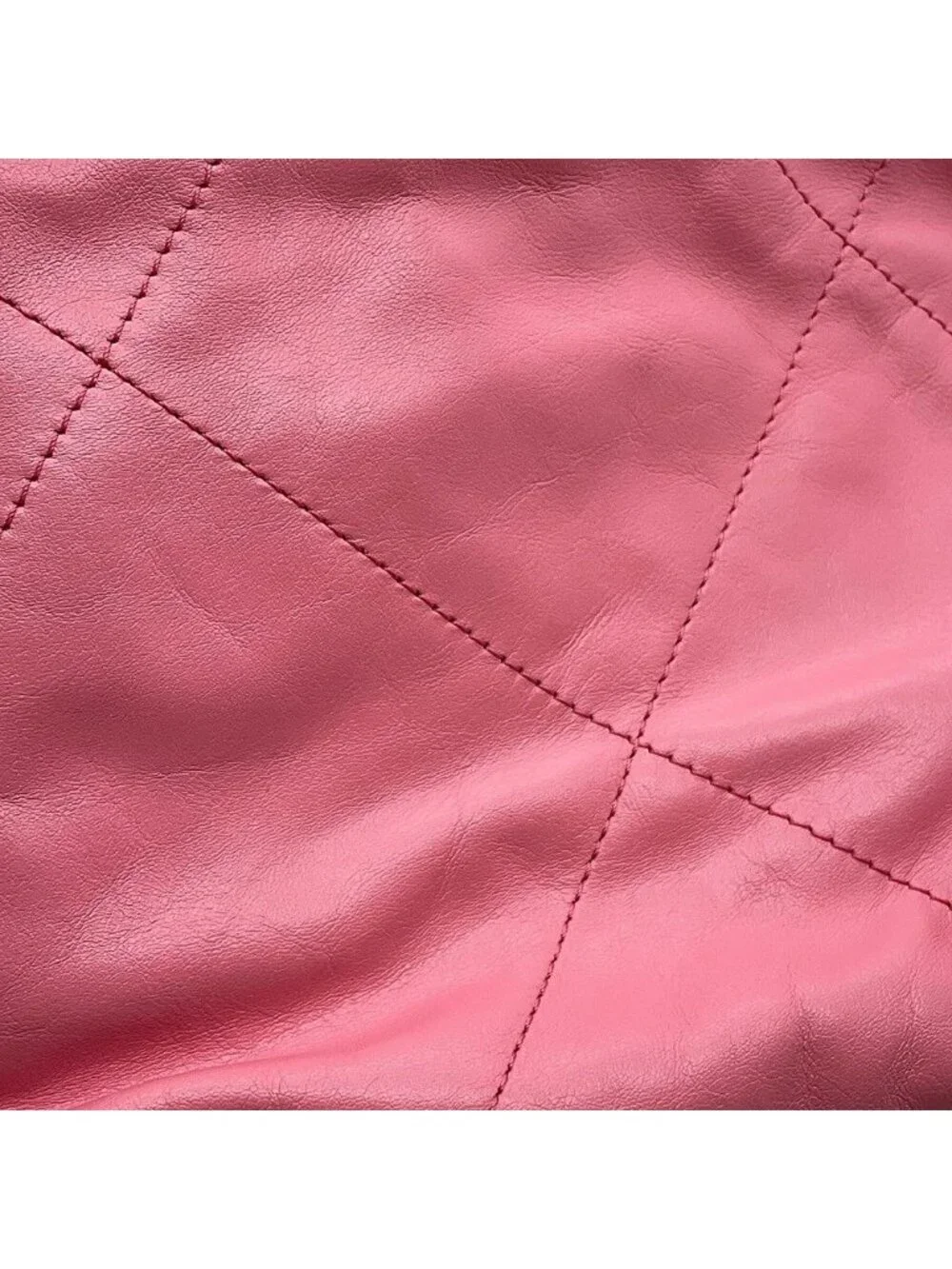 Chanel 22 Mini CC Logo Shiny Calfskin 2-Way Shoulder